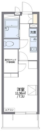 若江岩田駅 徒歩8分 2階の物件間取画像